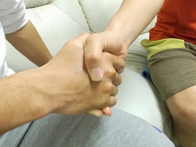 握手