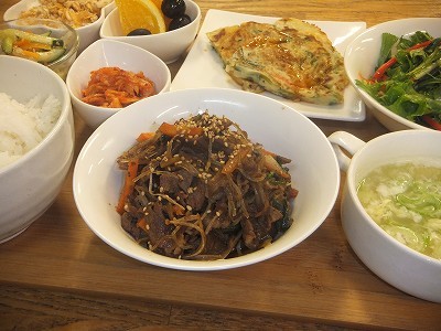 韓国料理。
