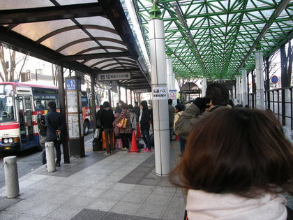 高速バス乗り場　福島駅