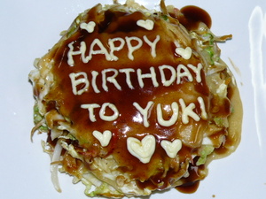 HAPPY BIRTHDAY TO YUKI♪