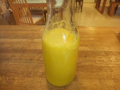 オレンジジュース。