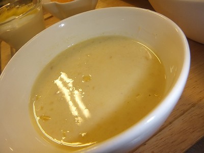 コーンスープ。