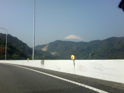 東名からの富士山